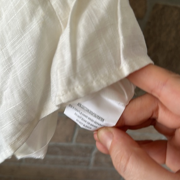 Hello Molly White Ruffle Jumpsuit - Picture 10 of 14